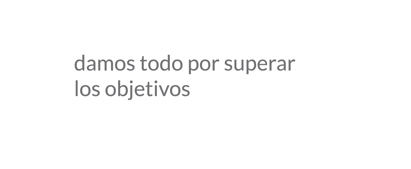 Somos un equipo tan flexible como lo requiera cada proyecto