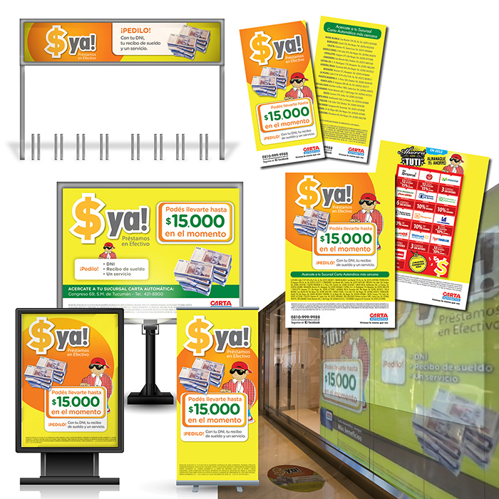 Materiales de decoración y comunicación